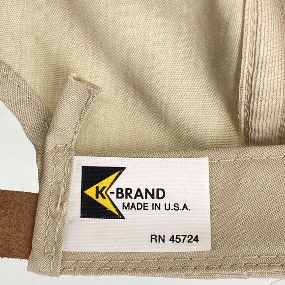 21st Century Genetics Embroidered Logo on K-Brand USA Leather Strap Hat (H18) - Picture 8 of 10